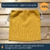 Recalé gourmand jaune avec légère tâche grise
