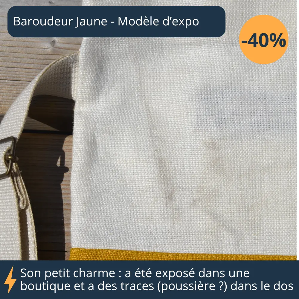 Baroudeur jaune recalé modèle d'expo zoom 2