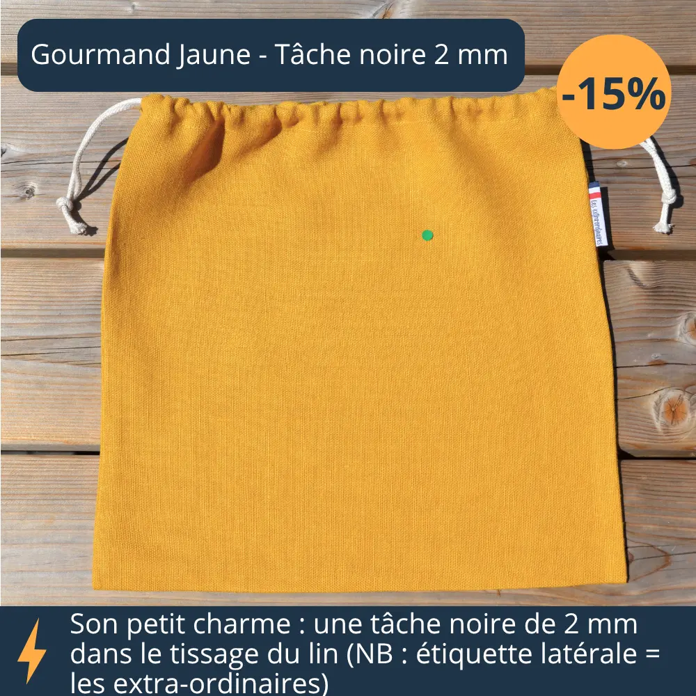 Gourmand jaune recalé avec tâche de 2 mm