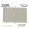 Schéma explicatif de la toile pour fermentation de baguettes faites maison